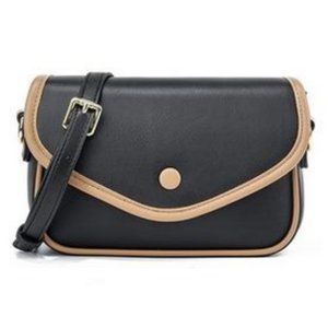 Small shoulder bag, cute mini shoulder bag for women - black